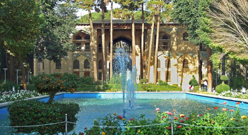  کاخ هشت بهشت شهرستان اصفهان استان اصفهان