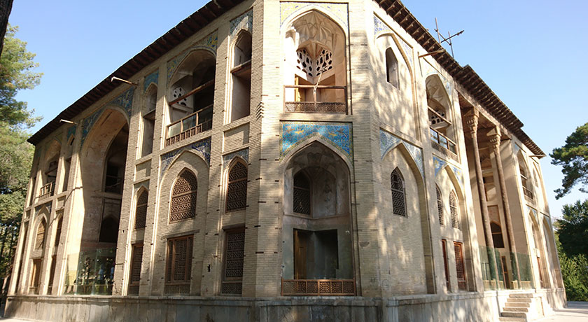  کاخ هشت بهشت شهرستان اصفهان استان اصفهان