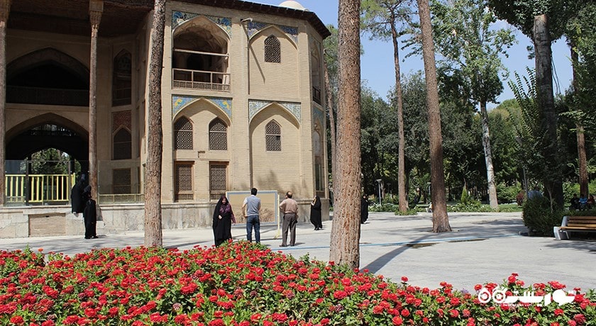  کاخ هشت بهشت شهرستان اصفهان استان اصفهان