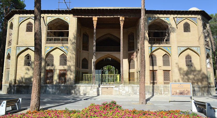  کاخ هشت بهشت شهرستان اصفهان استان اصفهان
