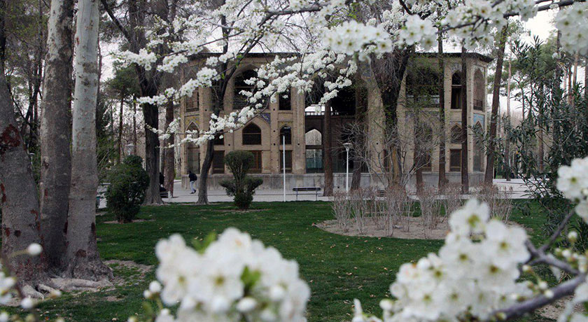  کاخ هشت بهشت شهرستان اصفهان استان اصفهان