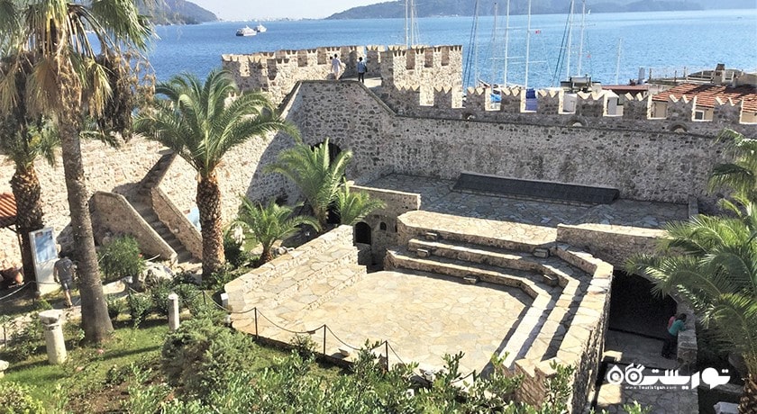  قلعه مارماریس شهر ترکیه کشور مارماریس