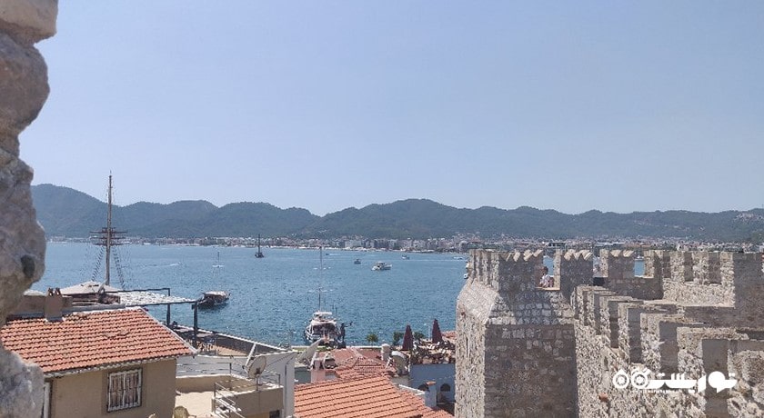  قلعه مارماریس شهر ترکیه کشور مارماریس
