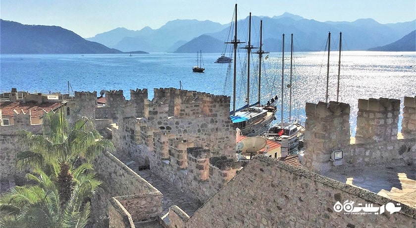  قلعه مارماریس شهر ترکیه کشور مارماریس
