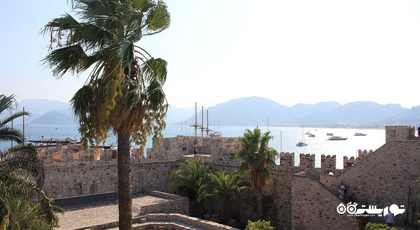  قلعه مارماریس شهر ترکیه کشور مارماریس