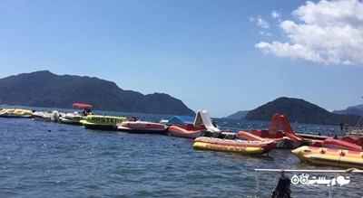 سرگرمی ساحل مارماریس شهر ترکیه کشور مارماریس