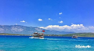 سرگرمی ساحل مارماریس شهر ترکیه کشور مارماریس