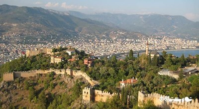  قلعه آلانیا شهر ترکیه کشور آلانیا