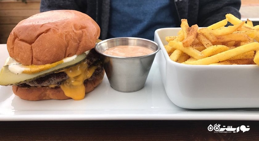 رستوران رستوران بیچ ساید برگر شهر آلانیا 