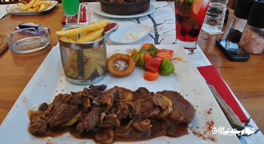 رستوران رستوران کاله پانوراما شهر آلانیا 