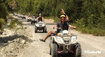 سواری با خودروی همه جا رو یا ATV در کوه های تاروس  -  شهر آلانیا