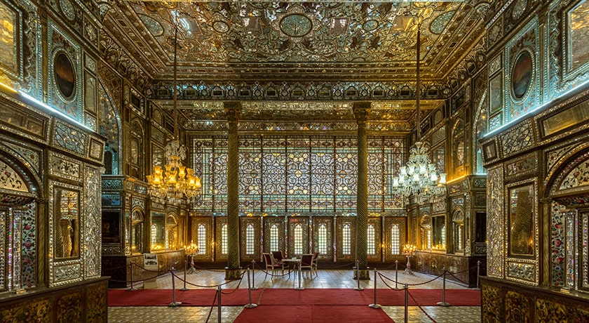  عمارت بادگیر کاخ گلستان شهرستان تهران استان تهران