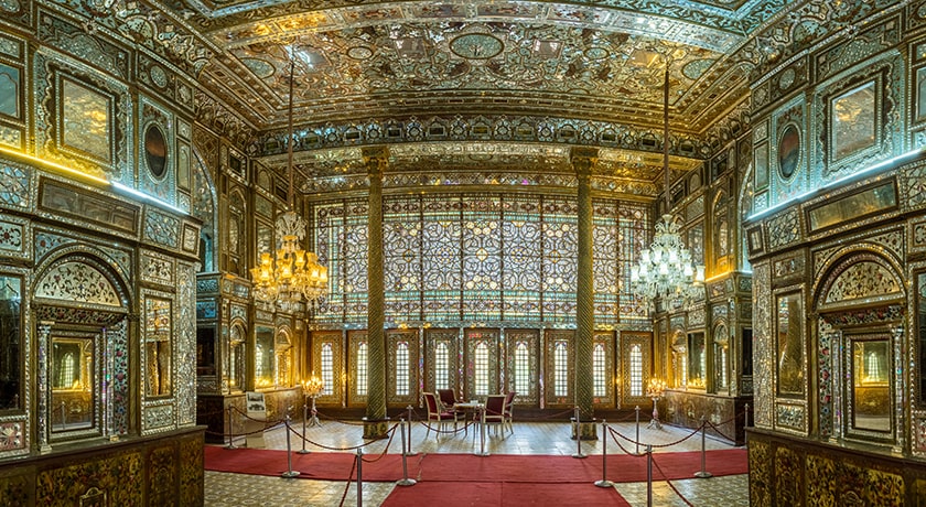  عمارت بادگیر کاخ گلستان شهرستان تهران استان تهران