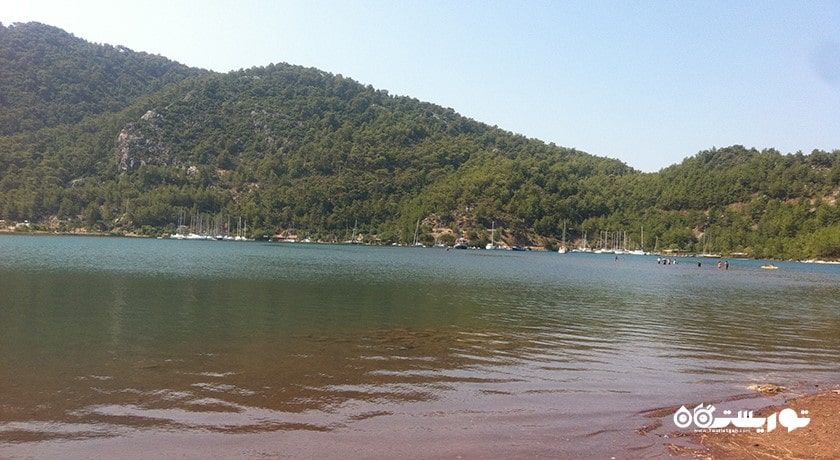 سرگرمی ساحل کیزکومو شهر ترکیه کشور مارماریس