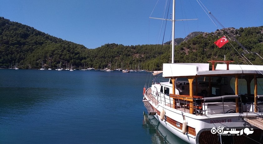 سرگرمی ساحل کیزکومو شهر ترکیه کشور مارماریس