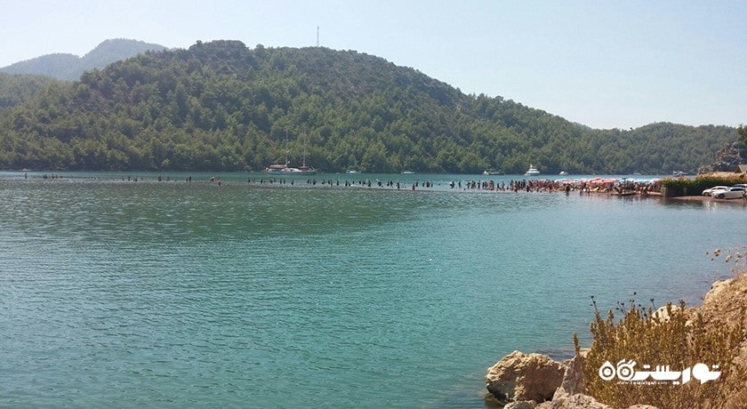 سرگرمی ساحل کیزکومو شهر ترکیه کشور مارماریس