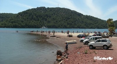 سرگرمی ساحل کیزکومو شهر ترکیه کشور مارماریس