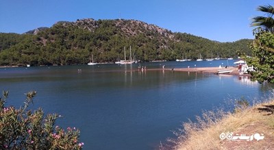 سرگرمی ساحل کیزکومو شهر ترکیه کشور مارماریس