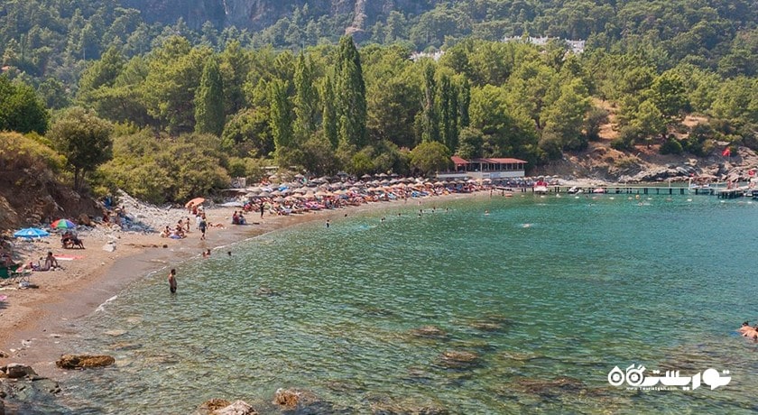 سرگرمی ساحل آموس شهر ترکیه کشور مارماریس
