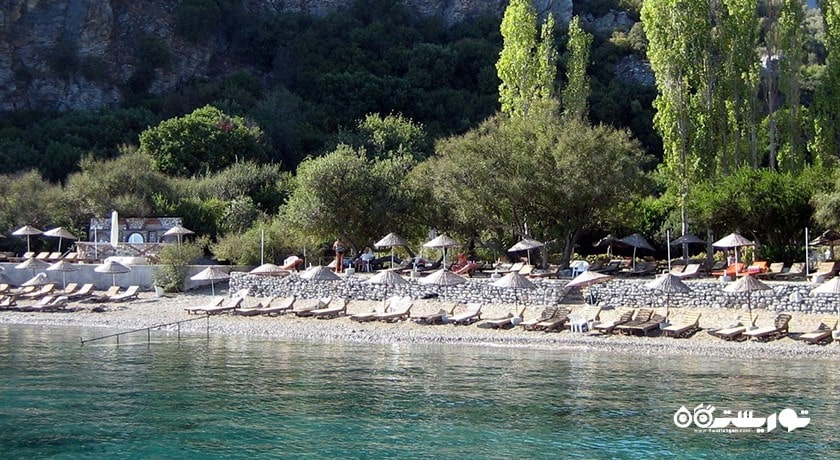 سرگرمی ساحل آموس شهر ترکیه کشور مارماریس