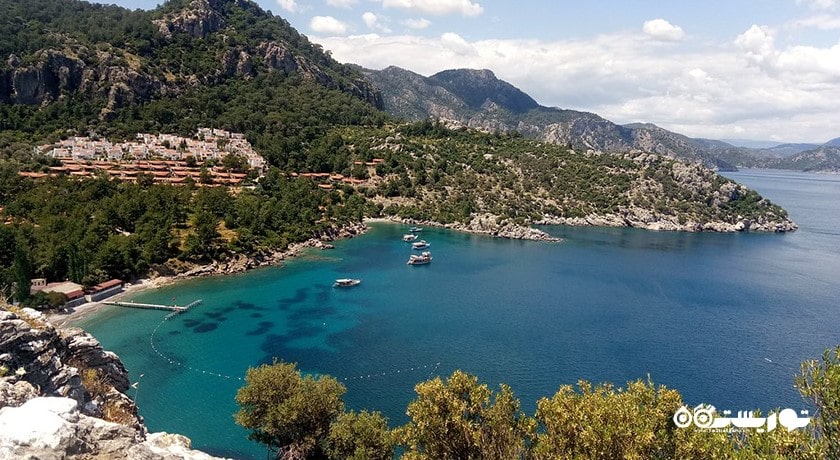 سرگرمی ساحل آموس شهر ترکیه کشور مارماریس