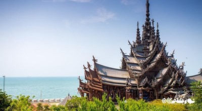  پناهگاه تروث (معبد حقیقت) شهر تایلند کشور پاتایا
