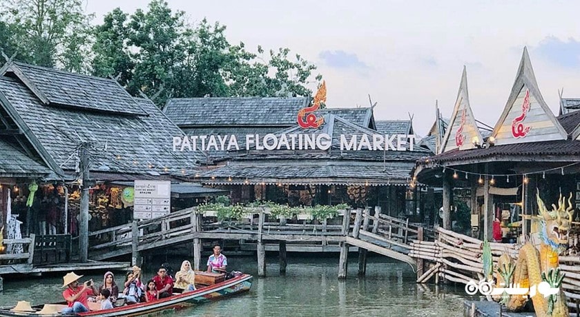 مرکز خرید بازار شناور پاتایا شهر تایلند کشور پاتایا