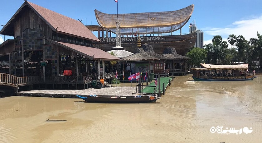 مرکز خرید بازار شناور پاتایا شهر تایلند کشور پاتایا