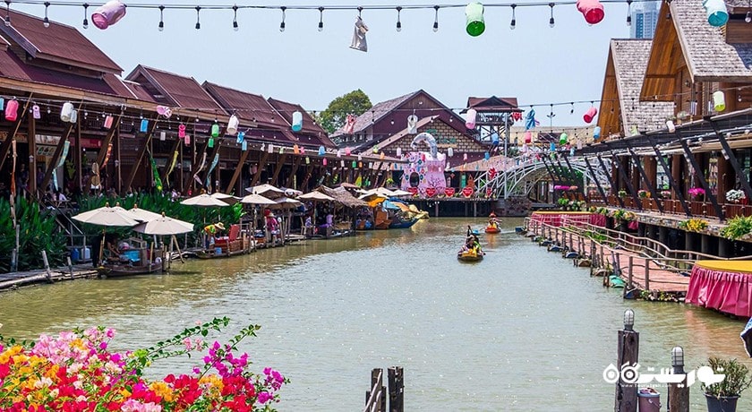 مرکز خرید بازار شناور پاتایا شهر تایلند کشور پاتایا