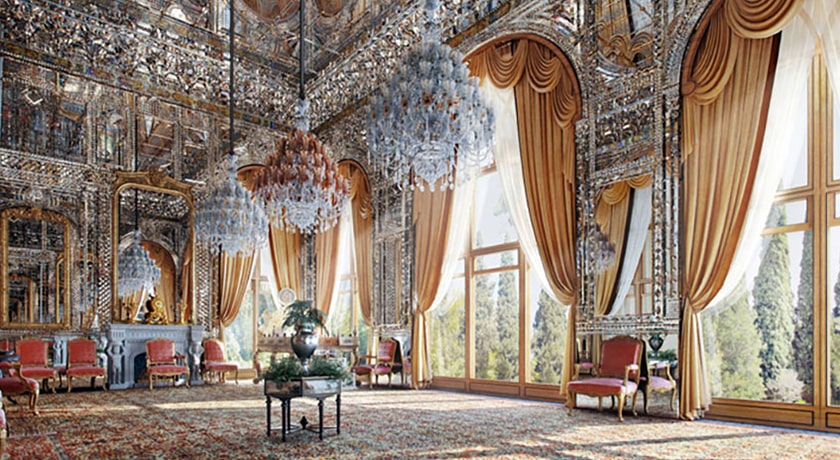  تالار آینه کاخ گلستان  شهرستان تهران استان تهران