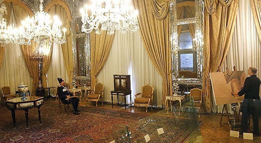  تالار آینه کاخ گلستان  شهرستان تهران استان تهران