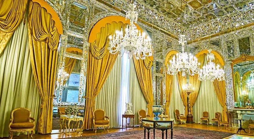  تالار آینه کاخ گلستان  شهرستان تهران استان تهران