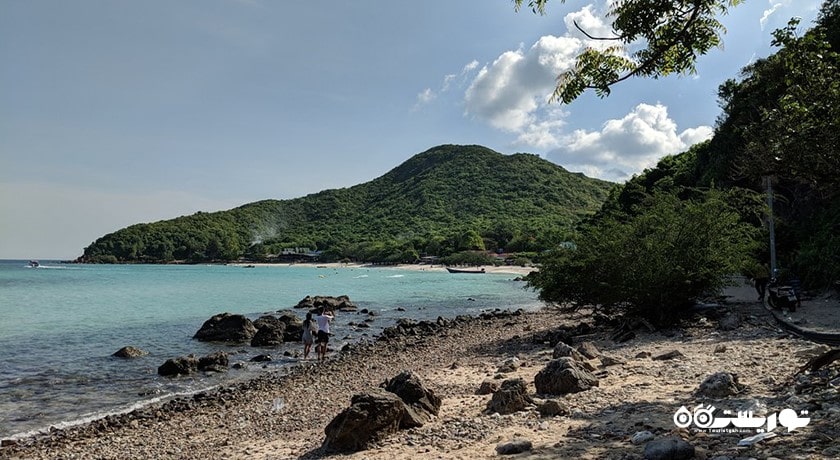 سرگرمی ساحل تیئن شهر تایلند کشور پاتایا