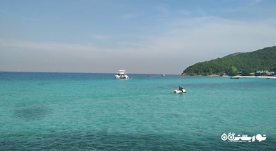 سرگرمی ساحل تیئن شهر تایلند کشور پاتایا