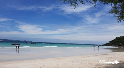 سرگرمی ساحل تیئن شهر تایلند کشور پاتایا