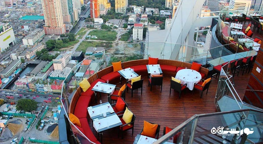 رستوران اسکای بار بانکوک شهر بانکوک 