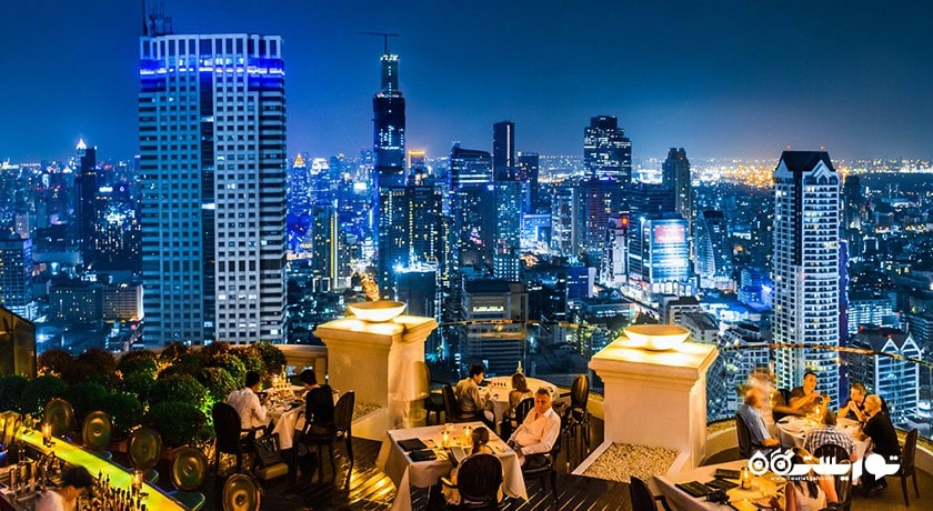 رستوران اسکای بار بانکوک شهر بانکوک 