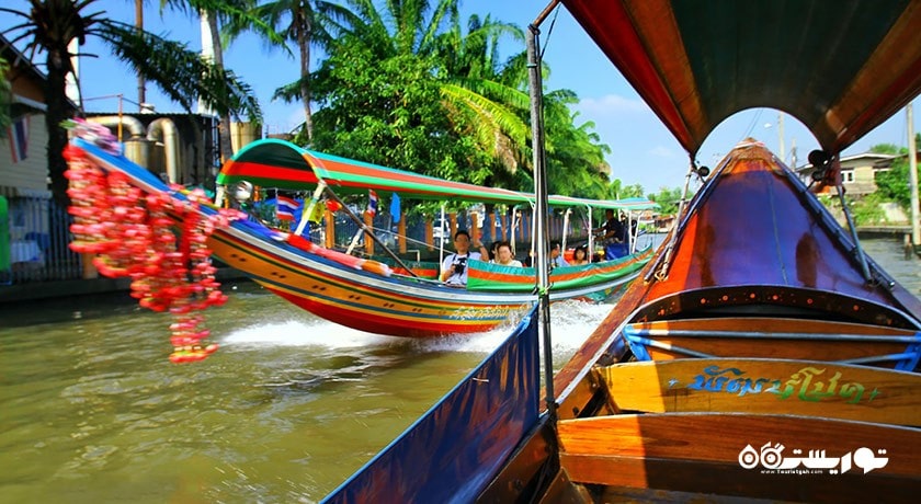 کانال های تانبوری شهر تایلند کشور بانکوک