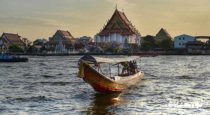  کانال های تانبوری شهر تایلند کشور بانکوک