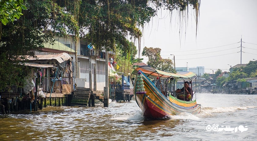  کانال های تانبوری شهر تایلند کشور بانکوک