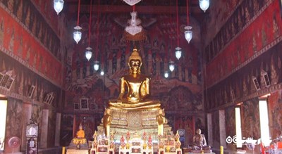  معبد سوتات تپوارارام شهر تایلند کشور بانکوک