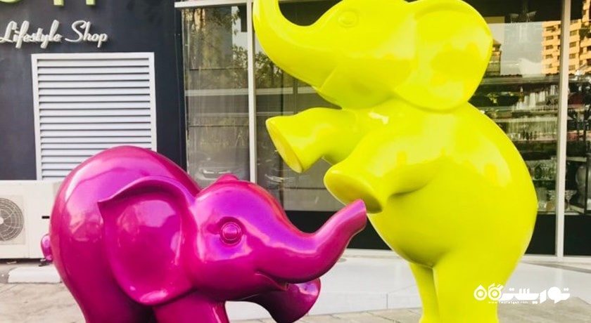 مرکز خرید مرکز خرید کی ویلج شهر تایلند کشور بانکوک