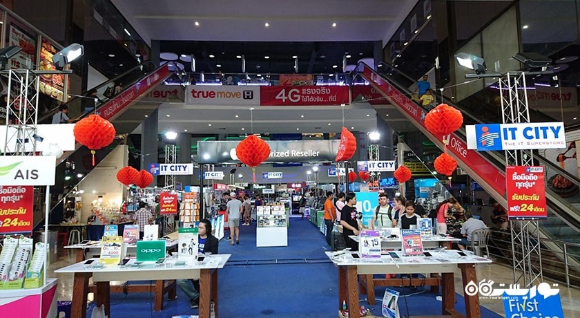 مرکز خرید مرکز خرید پانتیپ پلازا شهر تایلند کشور بانکوک