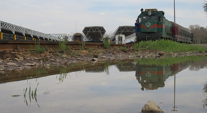  ایستگاه و میدان راه آهن شهرستان تهران استان تهران