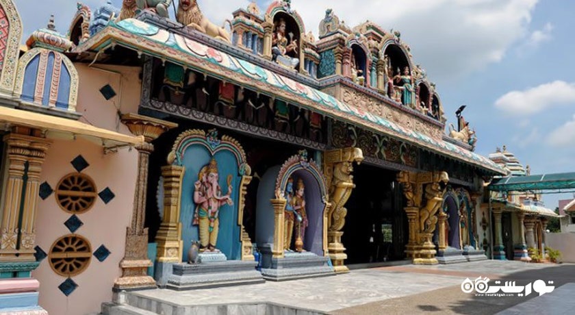  معبد آرولمیگو کاروماریامان شهر مالزی کشور پنانگ