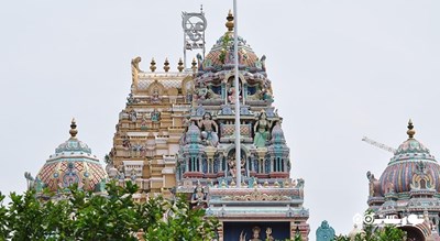  معبد آرولمیگو کاروماریامان شهر مالزی کشور پنانگ