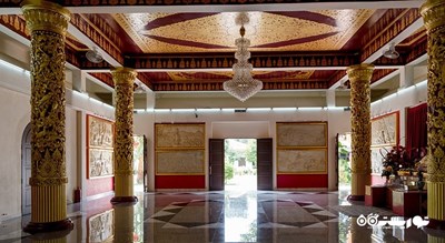 معبد برمه ای دارمیکاراما شهر مالزی کشور پنانگ