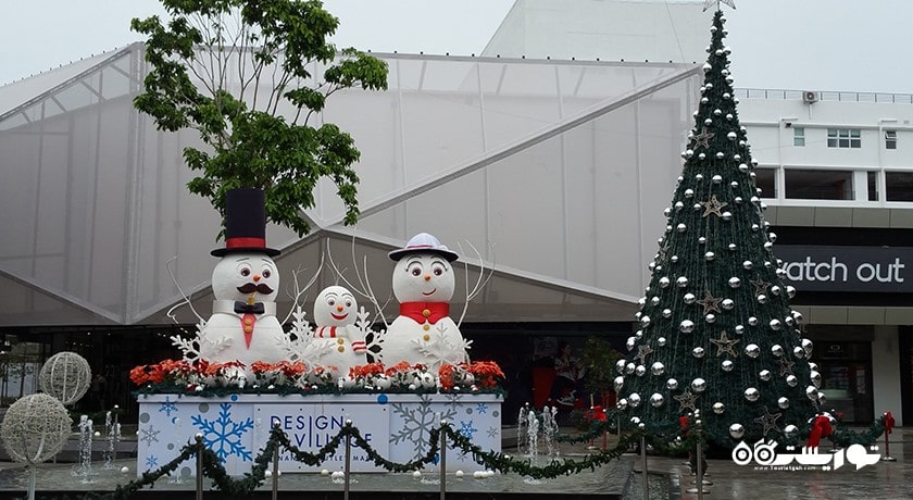 مرکز خرید مرکز خرید دیزاین ویلج شهر مالزی کشور پنانگ