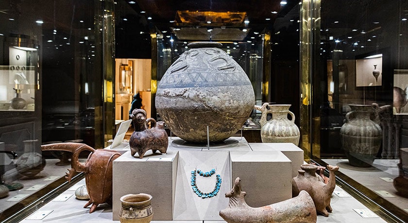  موزه آبگینه و سفالینه ایران شهرستان تهران استان تهران