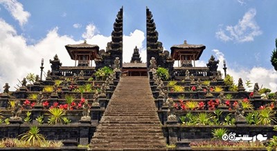  معبد بساکی شهر اندونزی کشور بالی